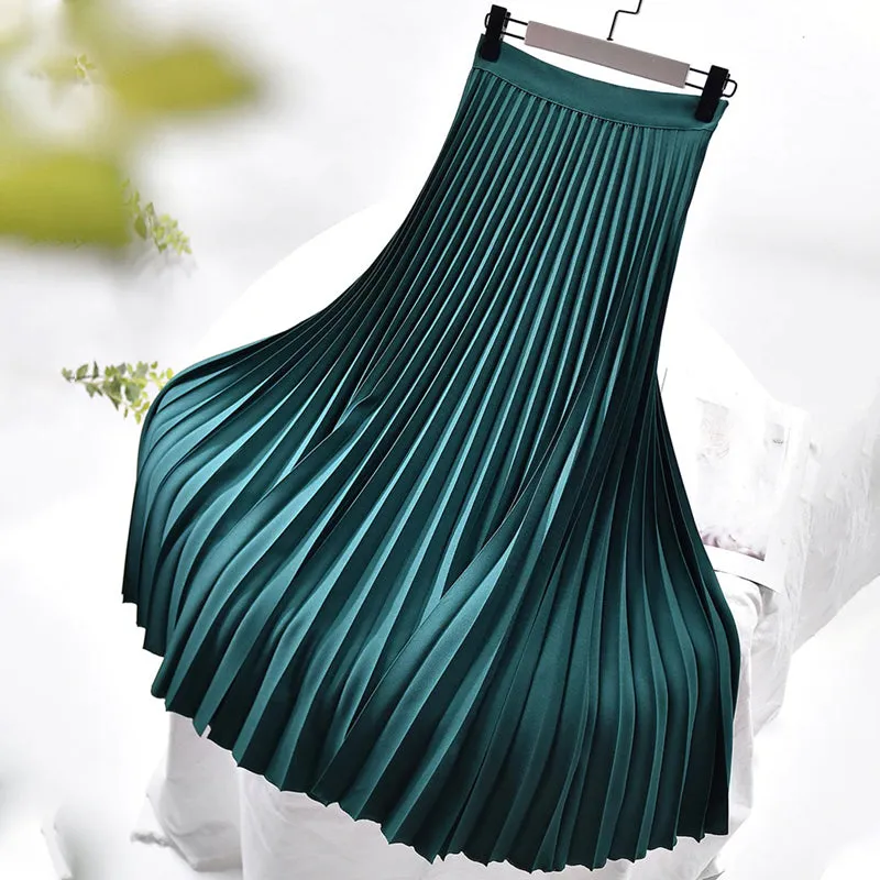 Flattering Elastic Accordion Style Skirts