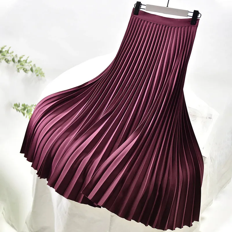 Flattering Elastic Accordion Style Skirts