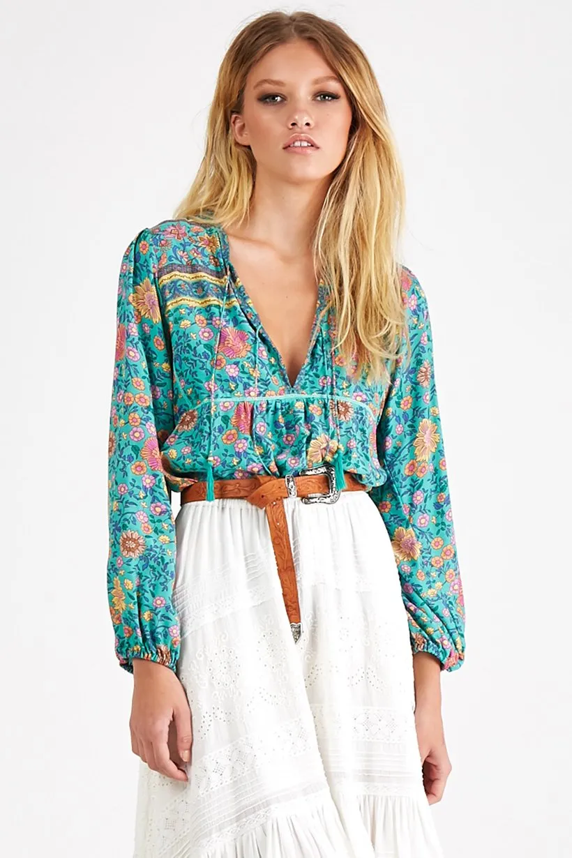 Folk Town Blouse