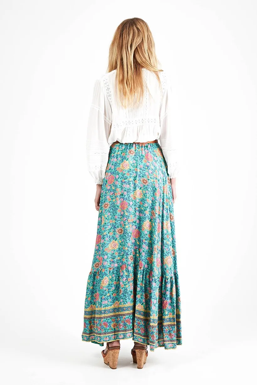 Folk Town Maxi Skirt