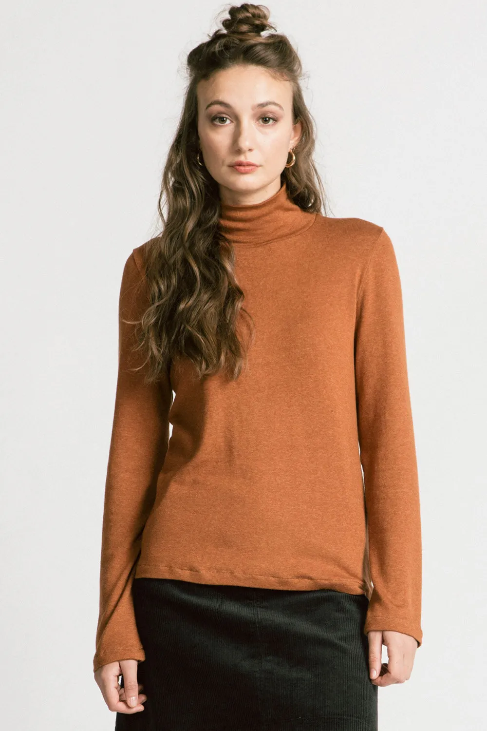 Forever Turtleneck Caramel