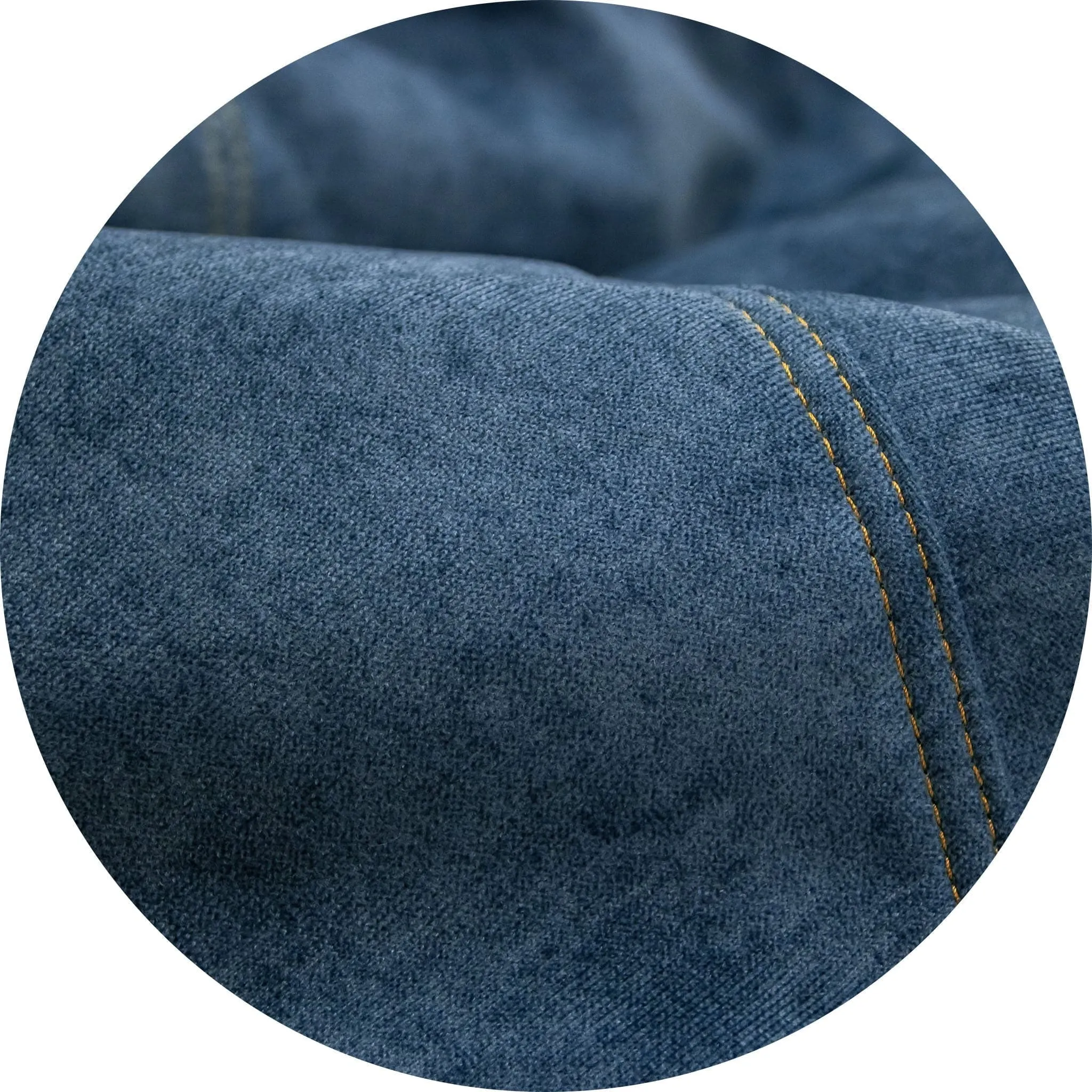 Full Cover - Sueded Denim