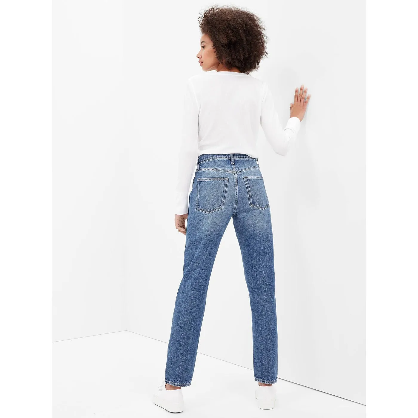 GP Mom High Distressed Jeans