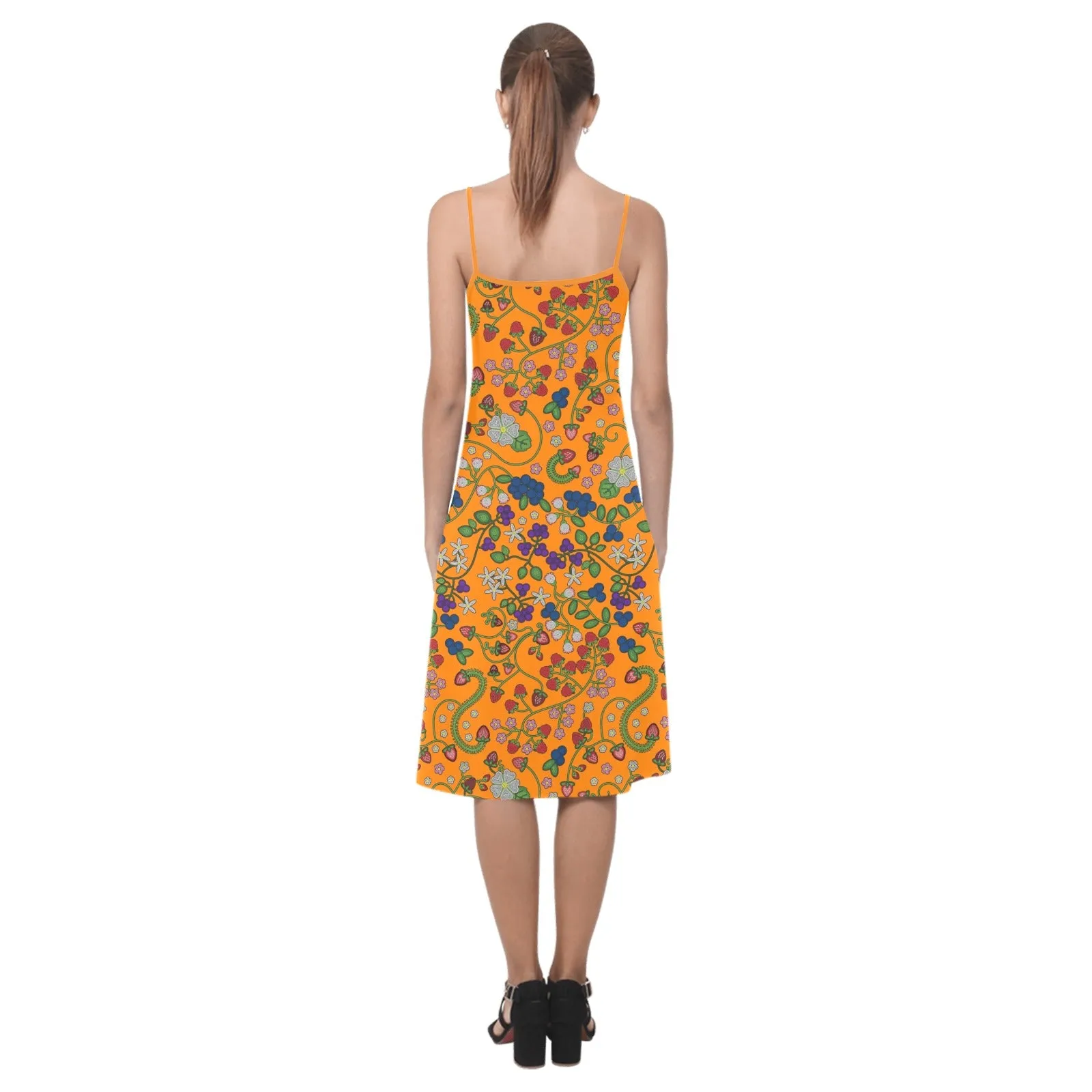 Grandmother Stories Carrot Alcestis Slip Dress