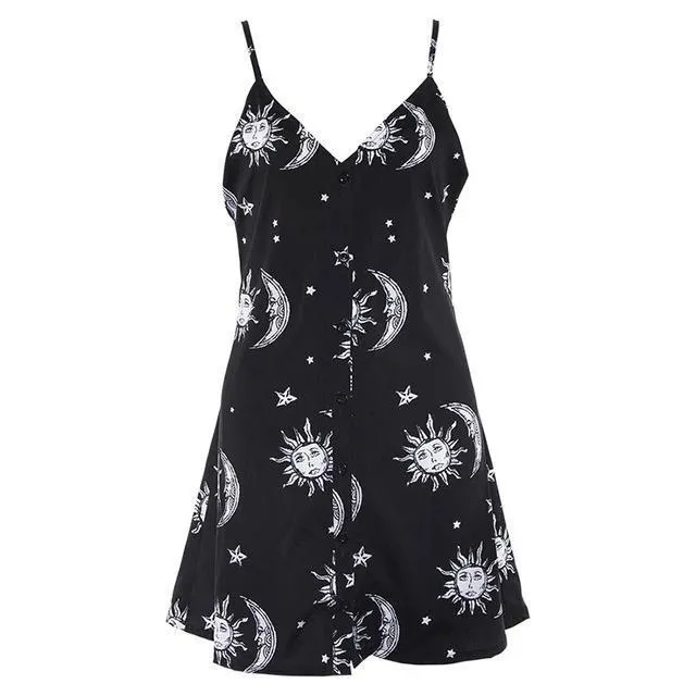 Heart Moon Star Dress