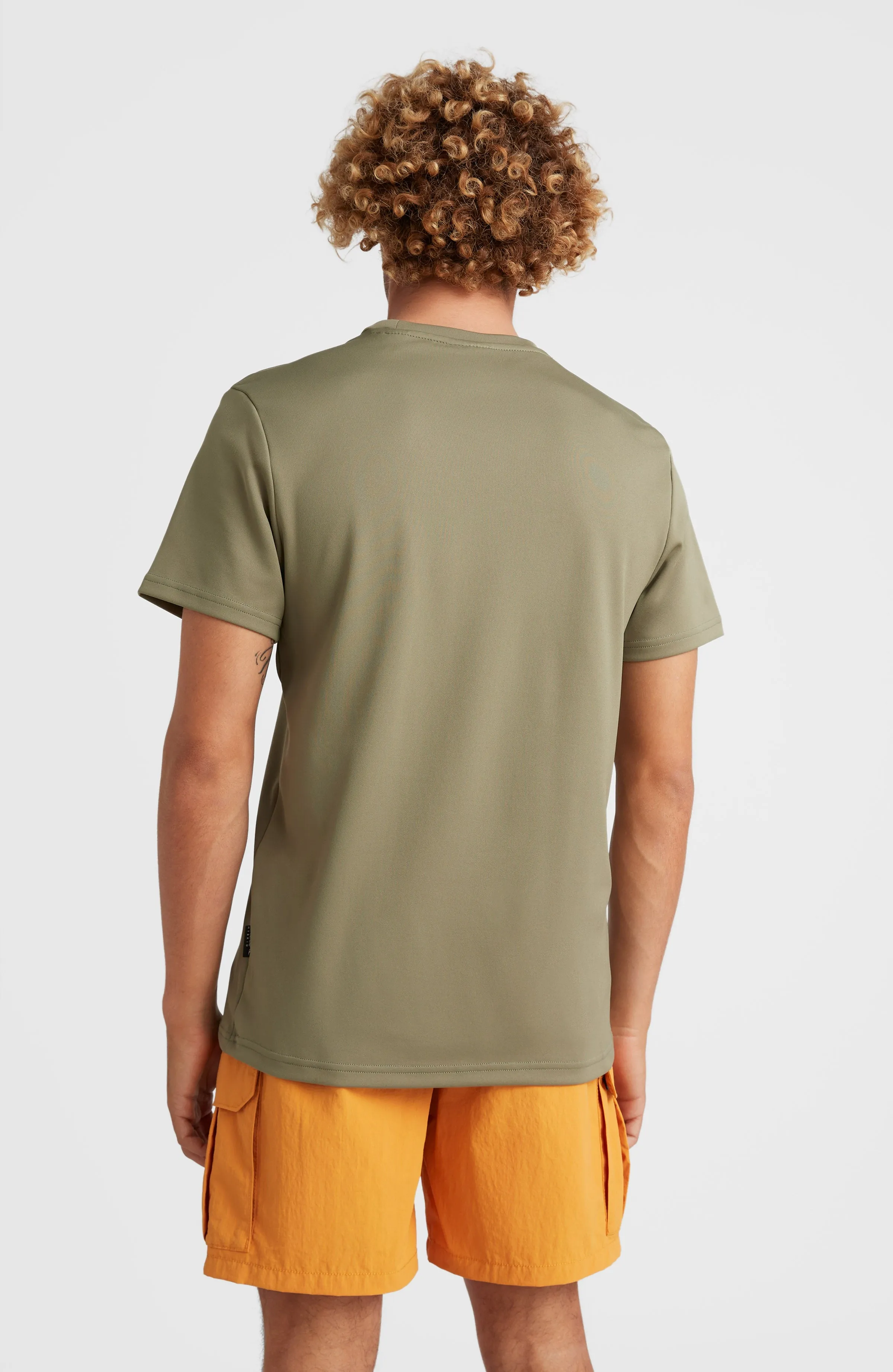 Hybrid Logo T-Shirt | Deep Lichen Green