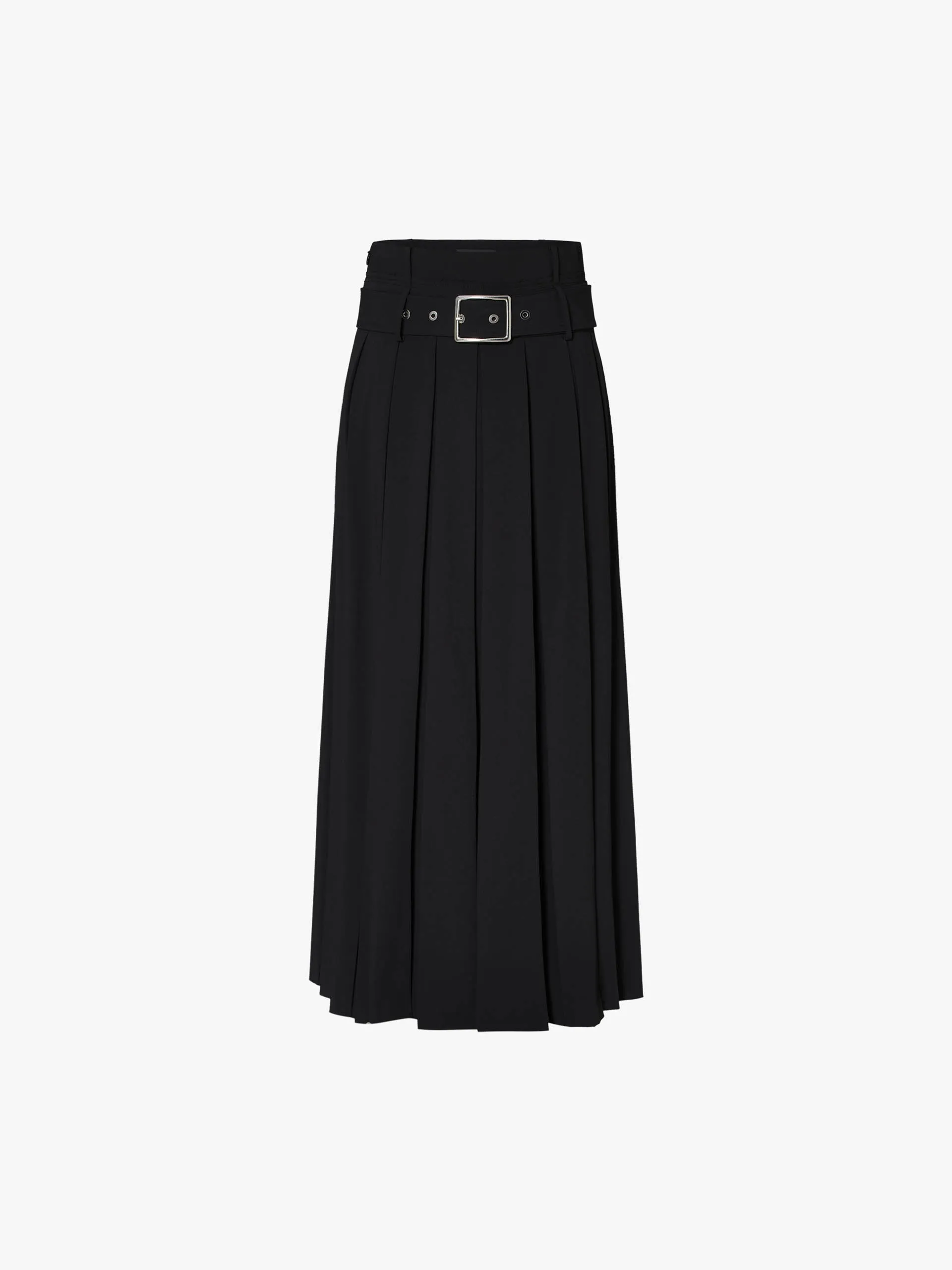 Include Belt Maxi Skirt