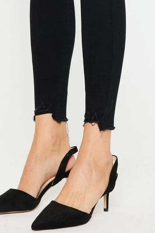 KanCan High Rise Super Skinny Black Jeans