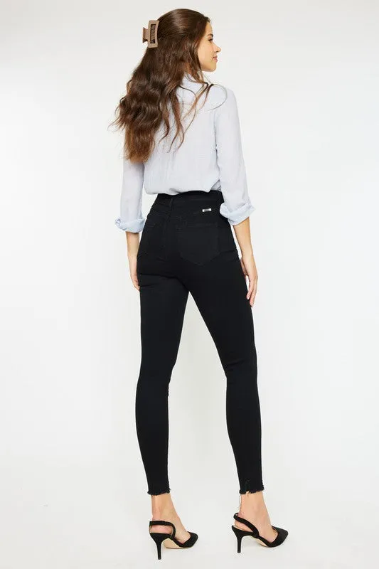 KanCan High Rise Super Skinny Black Jeans