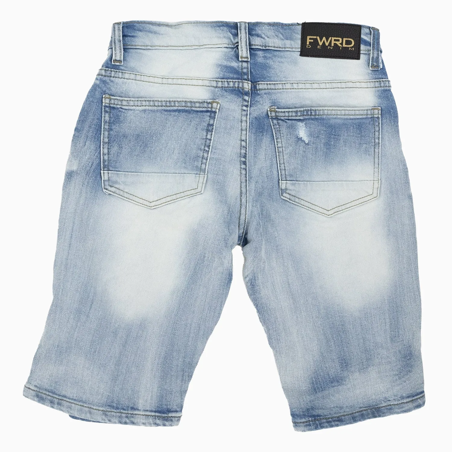 Kid's Washed Up Denim Jeans Shorts