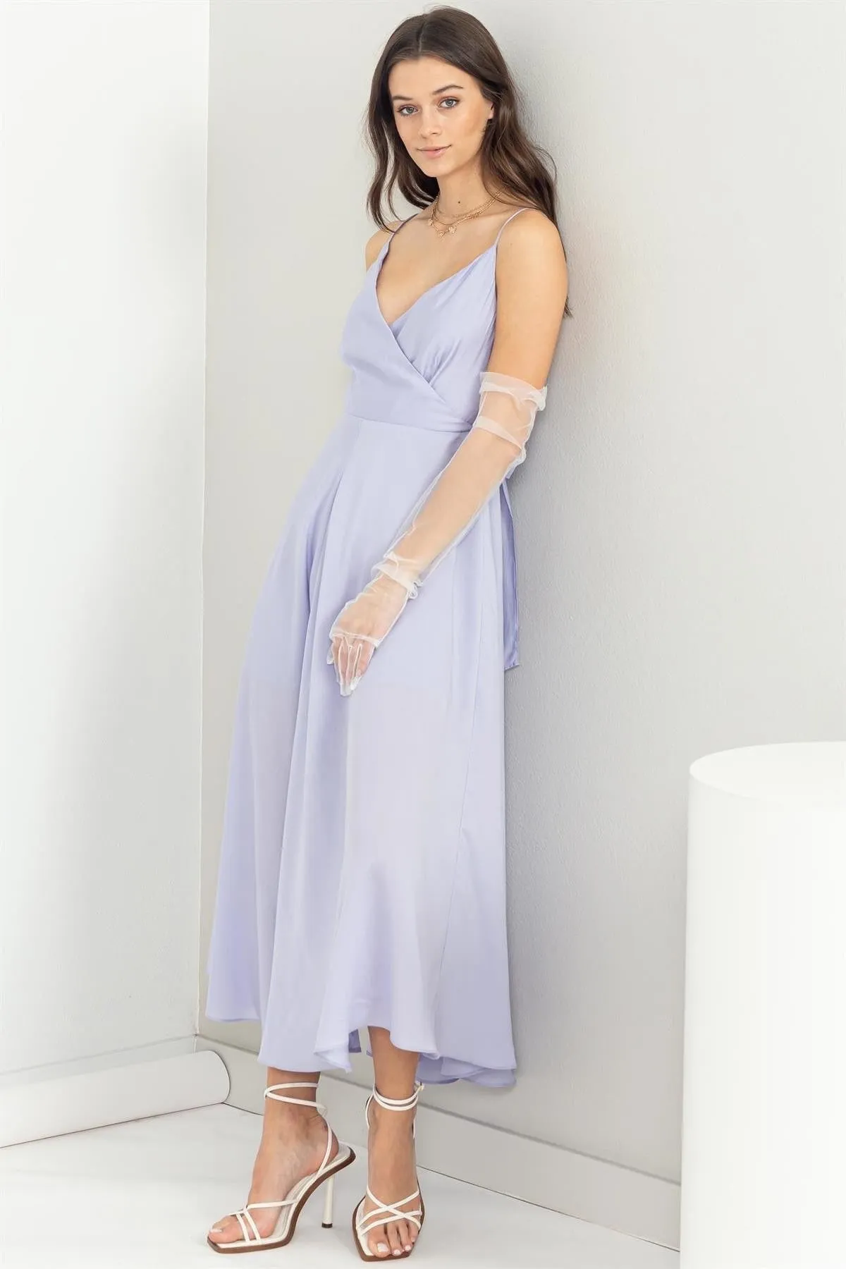 Lavender Special Occasion Mid Length Dress