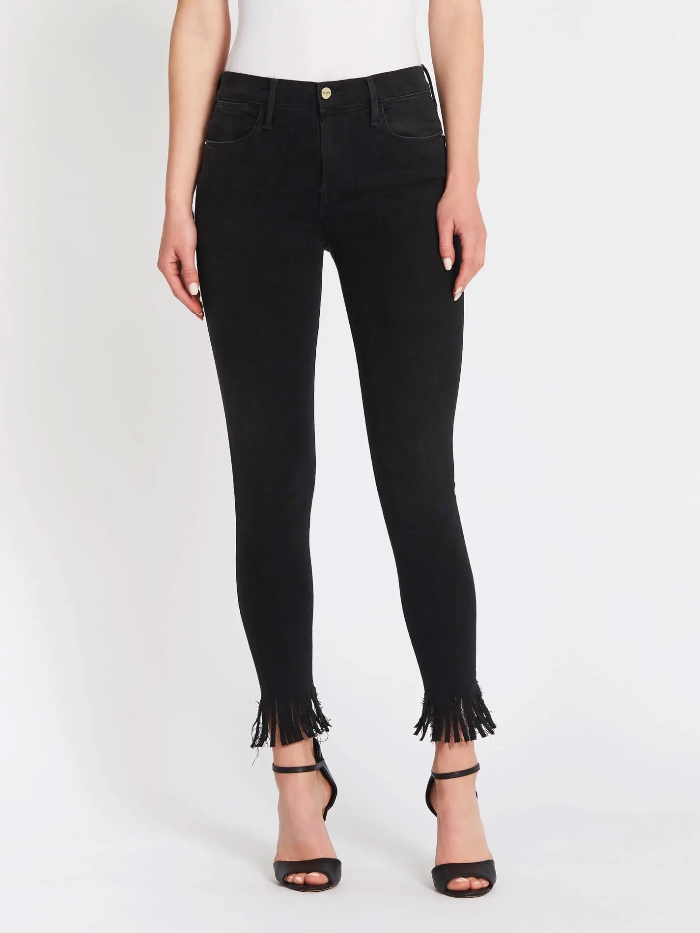 Le High Skinny Fringe Jean