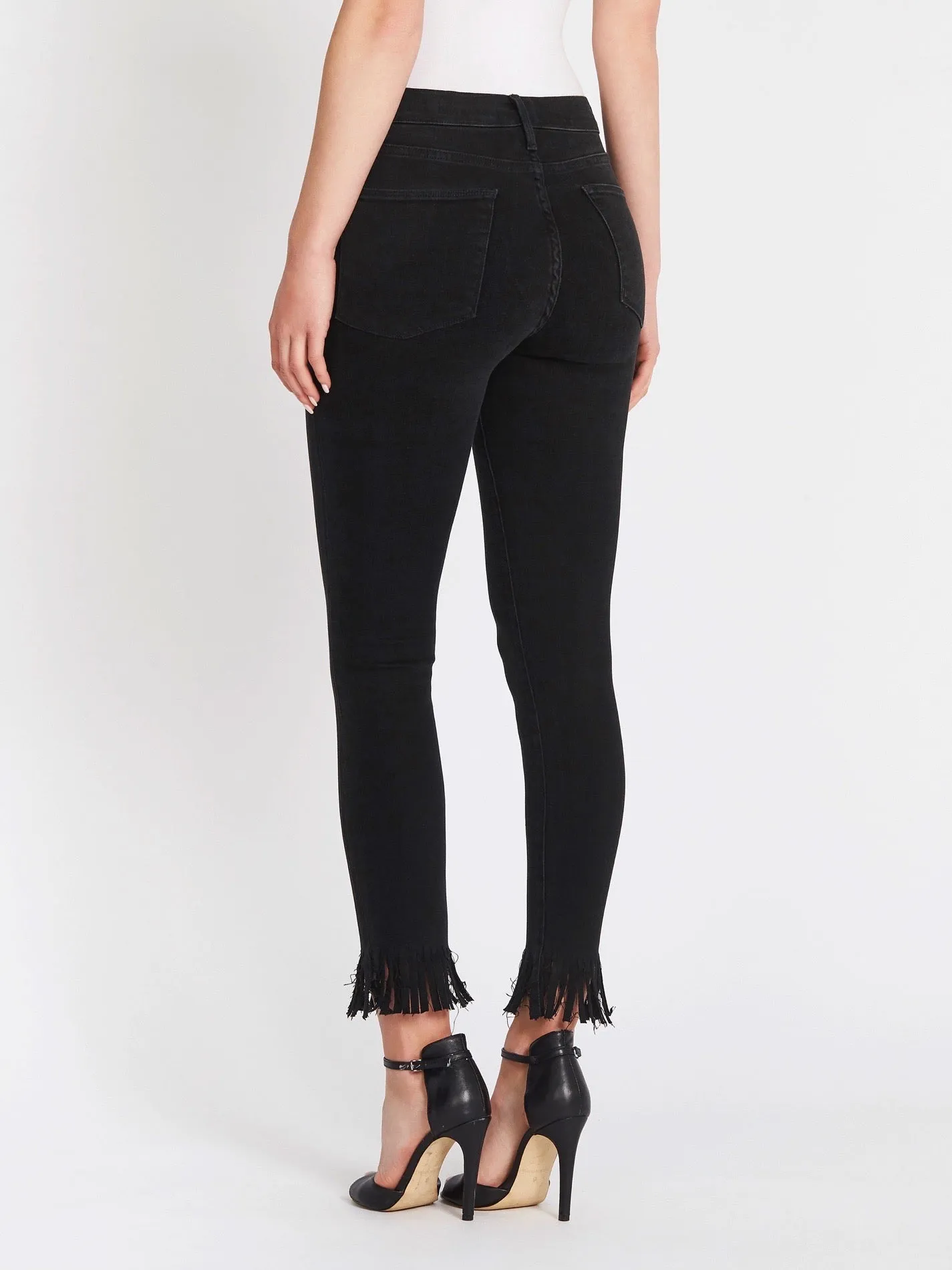 Le High Skinny Fringe Jean