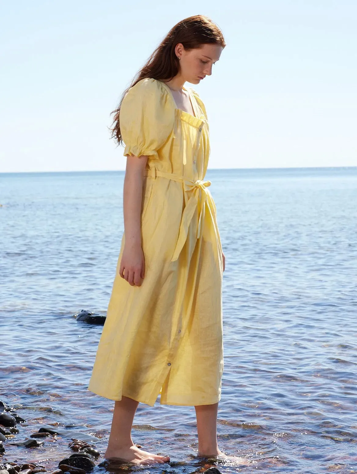 LEONI AUSTRALIA Elka Dress Yellow