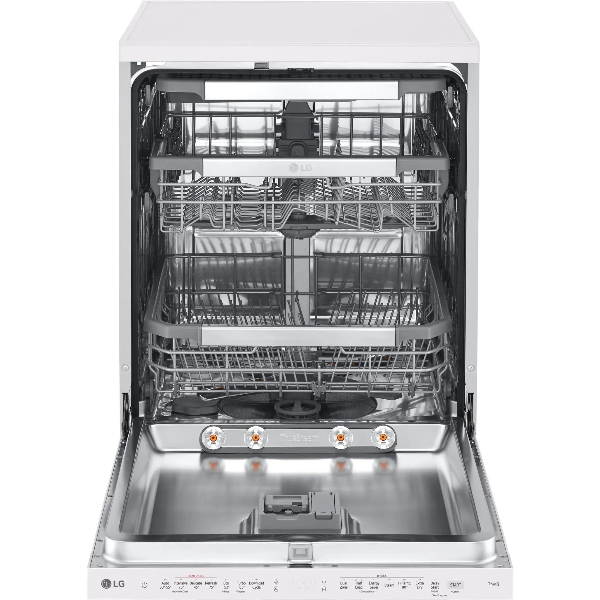 LG XDA3A25MW 15 Place QuadWash® Freestanding Dishwasher (Matte White)