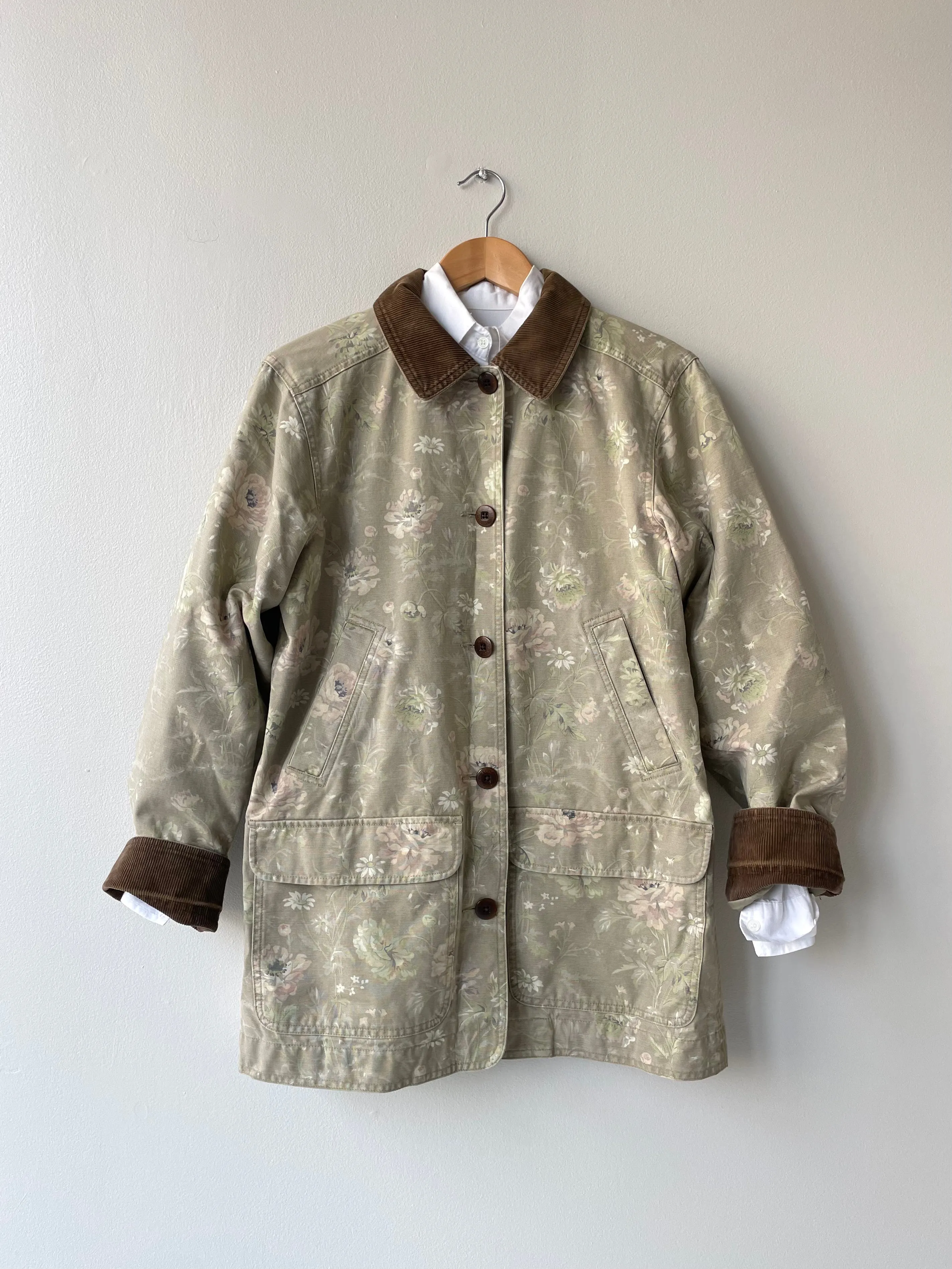 L.L. Bean Floral Barn Jacket