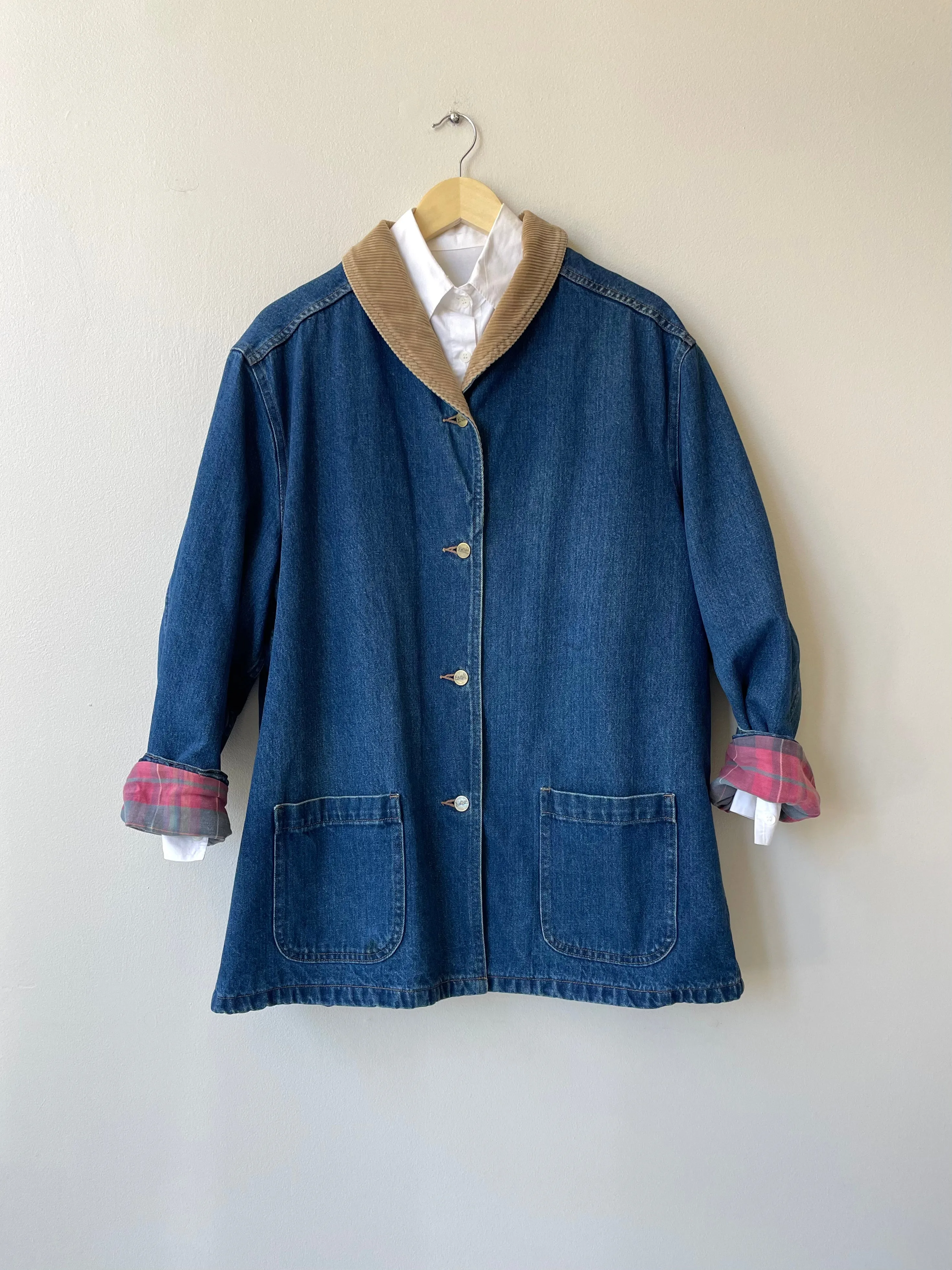 L.L. Bean Shawl Collar Coat | 1980s