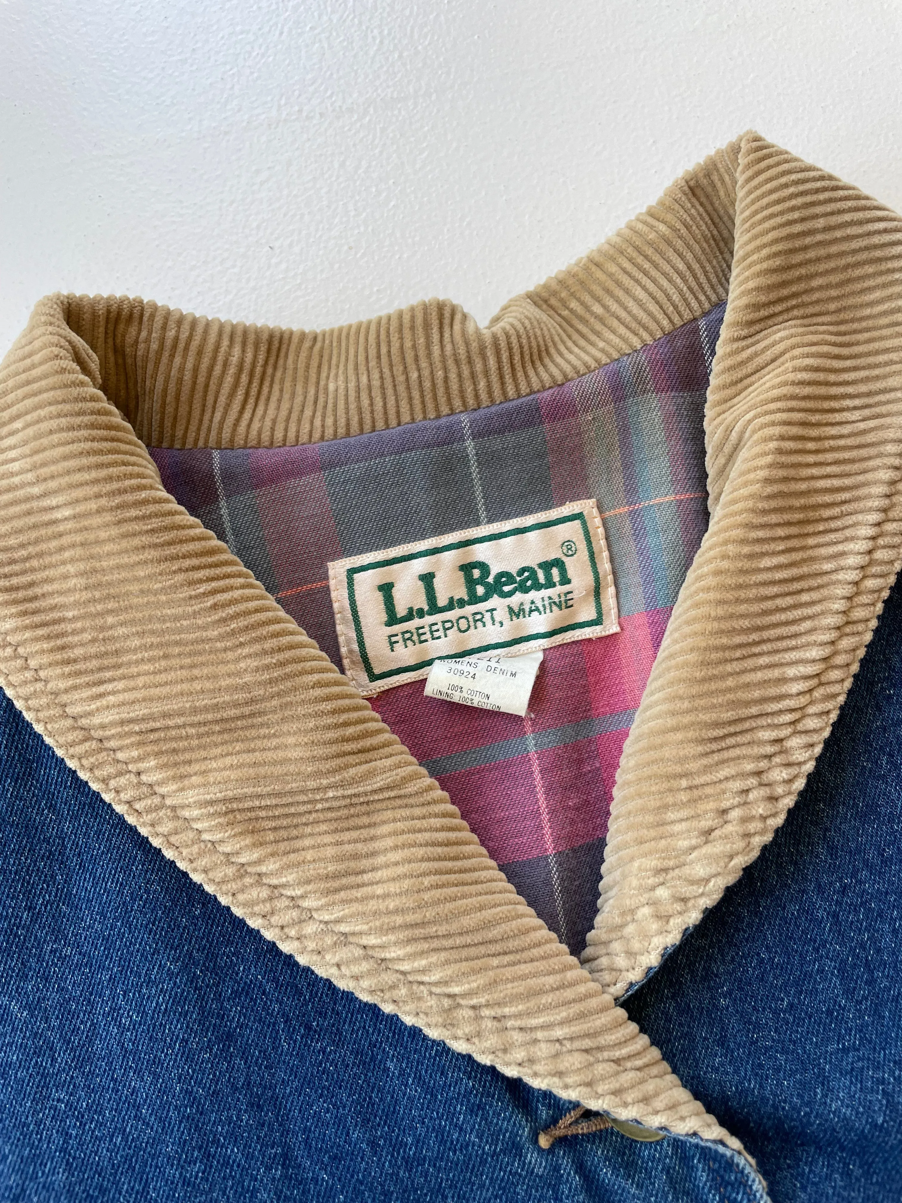 L.L. Bean Shawl Collar Coat | 1980s