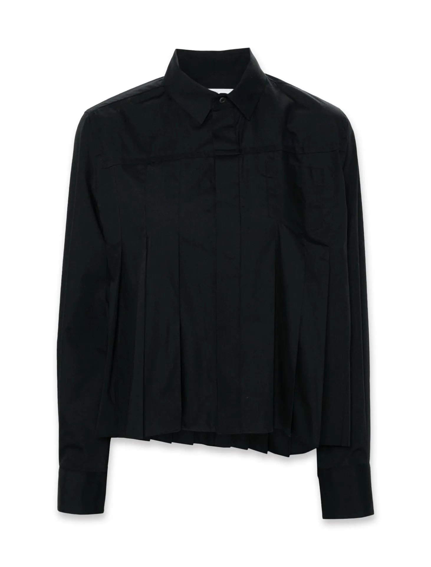 Long Sleeve Cotton Poplin Shirt