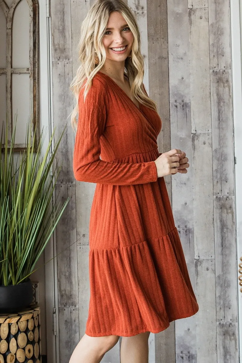 Long Sleeve Knit Dress