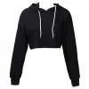 Loyally Elegant Crop Hoodie