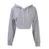 Loyally Elegant Crop Hoodie