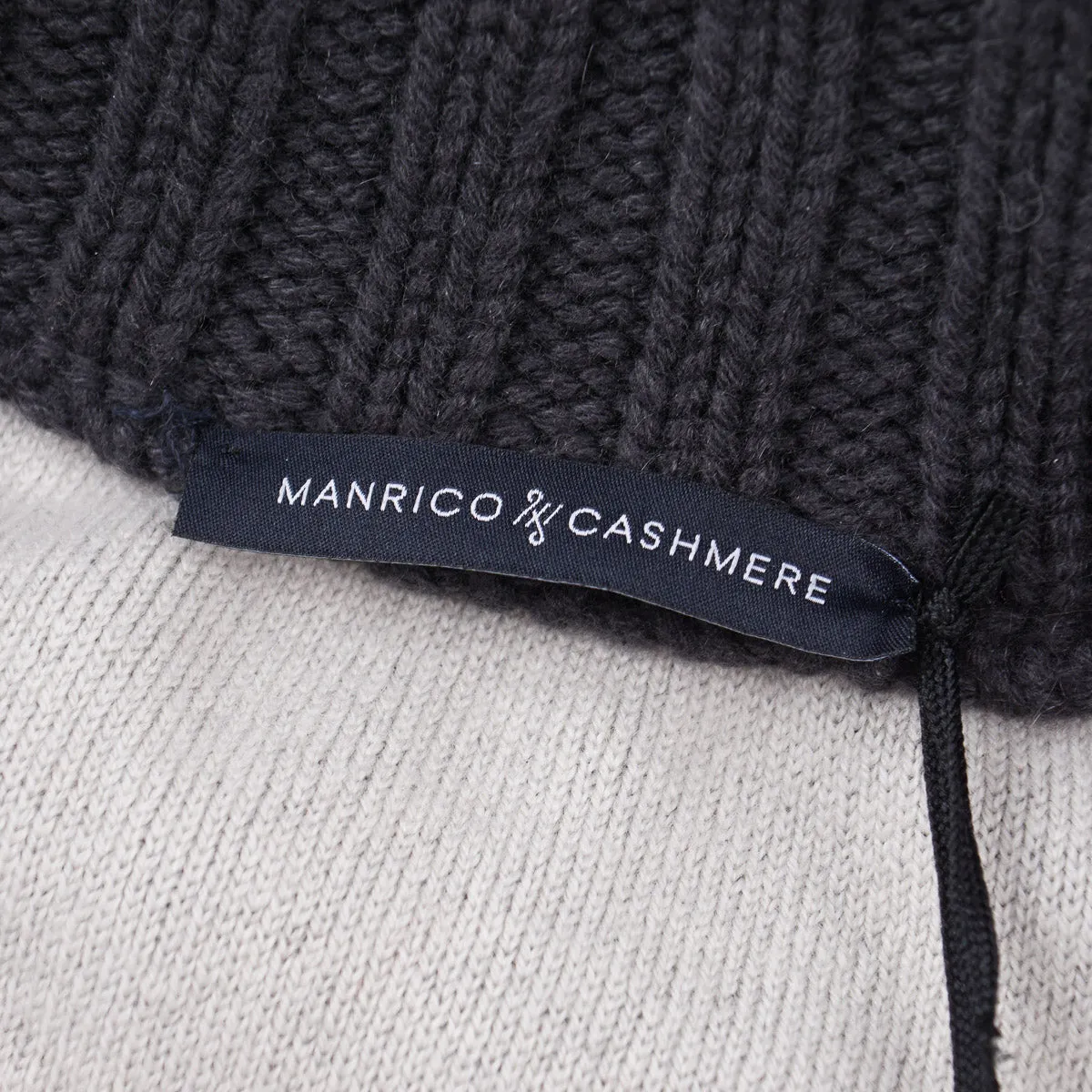 Manrico Knit Cashmere Bomber Jacket