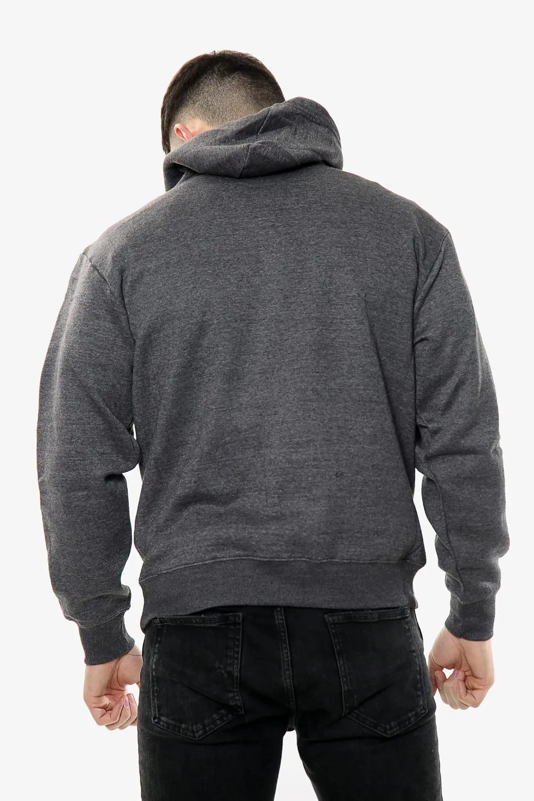 Mens Plain Pullover Hoodie