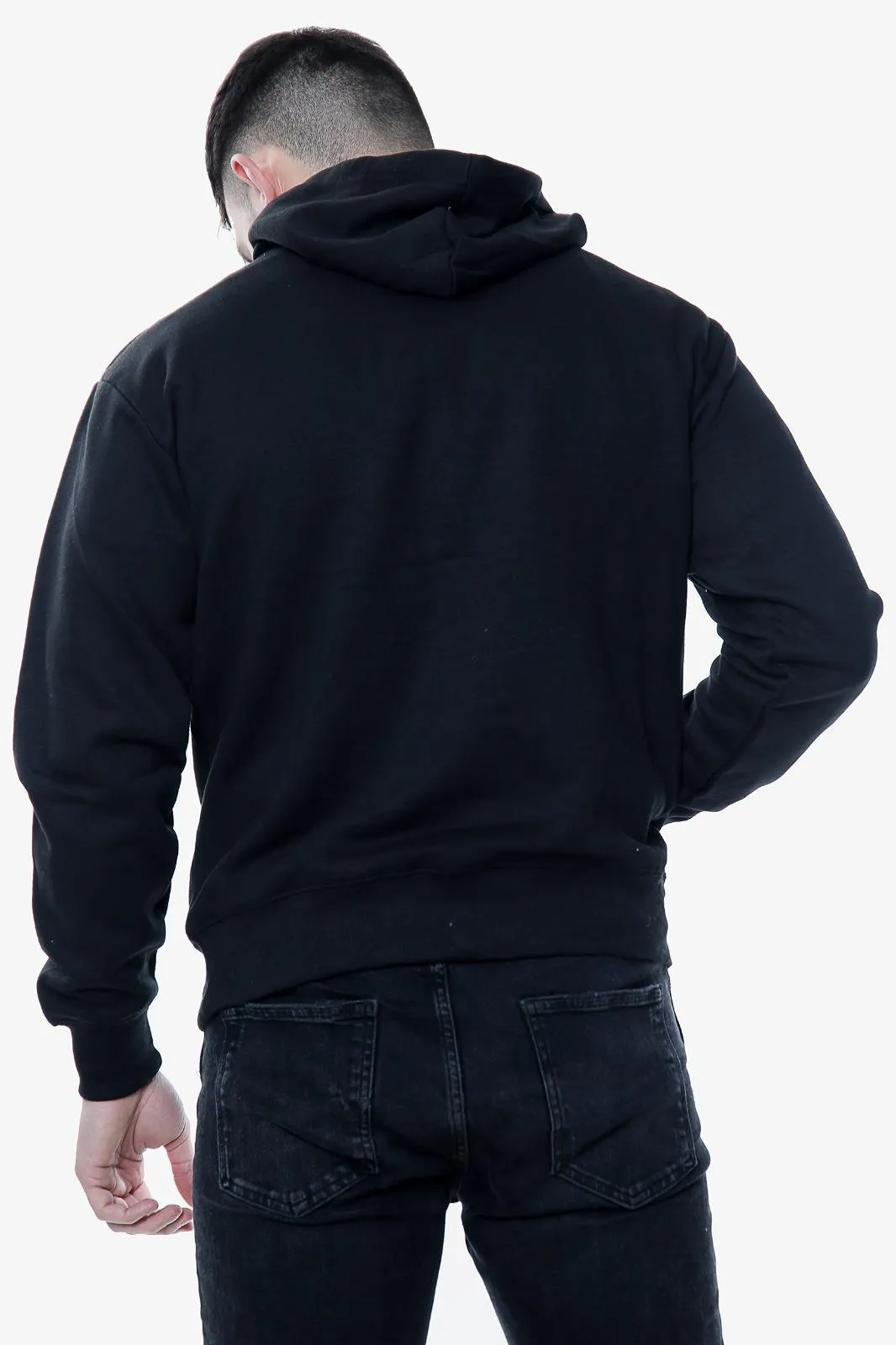 Mens Plain Pullover Hoodie