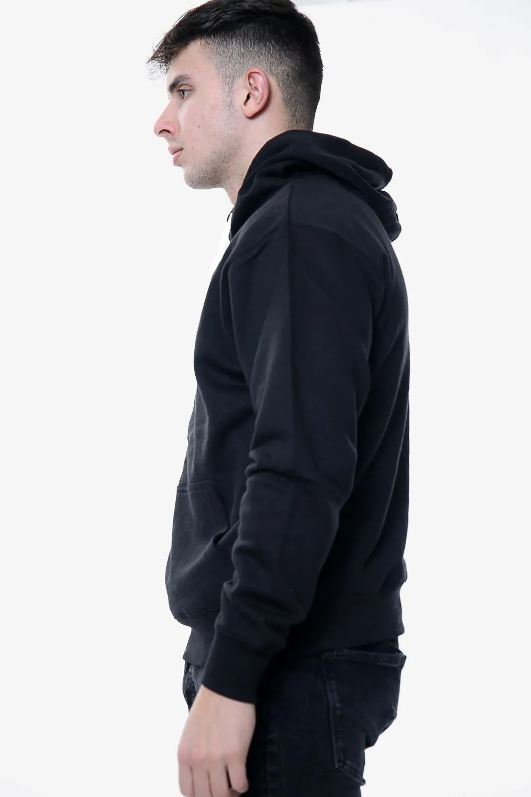 Mens Plain Pullover Hoodie