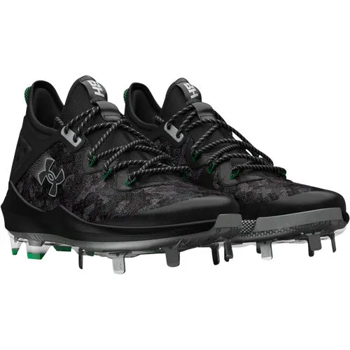 Men's Under Armour Harper 8 Low ST Baseball Cleats | Black