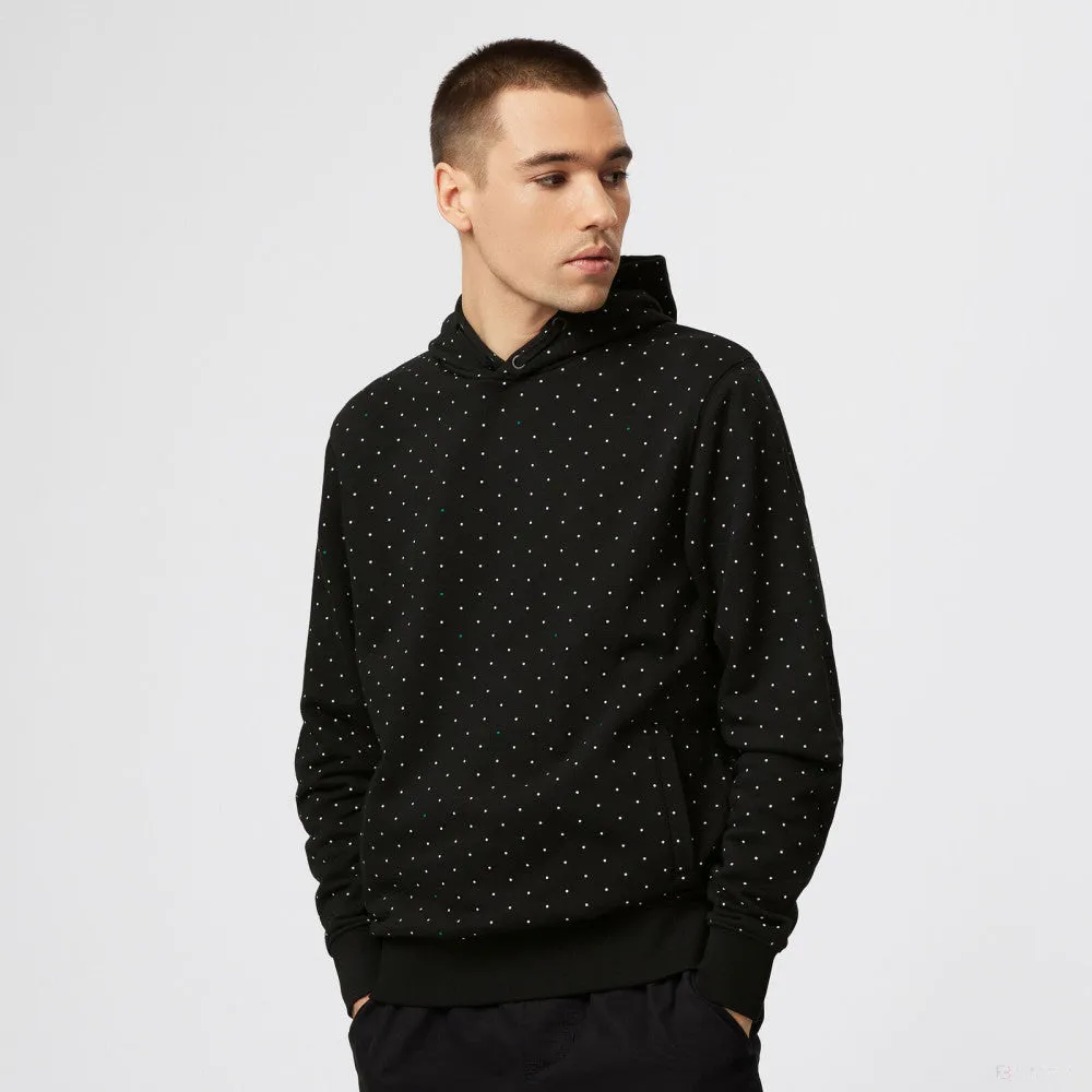 Mercedes Polka Dot Hoody, Black