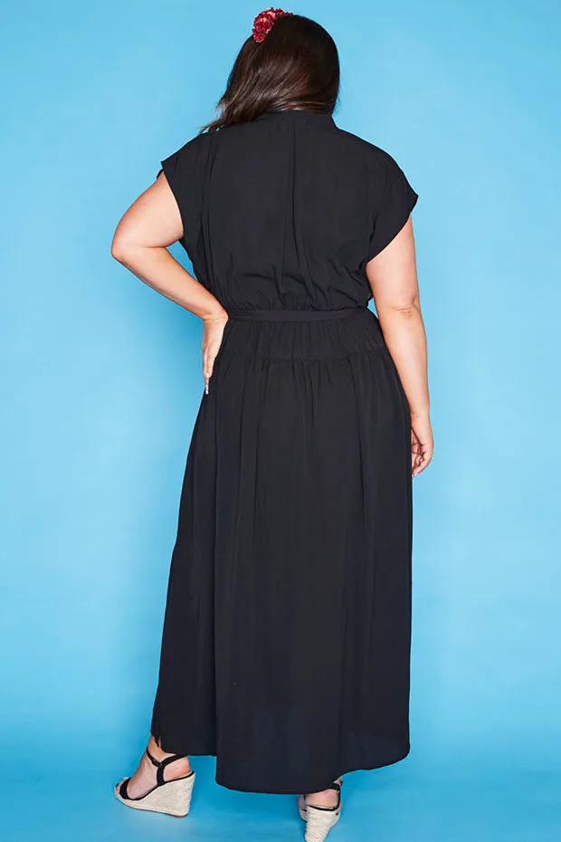 Miley Black Maxi Dress