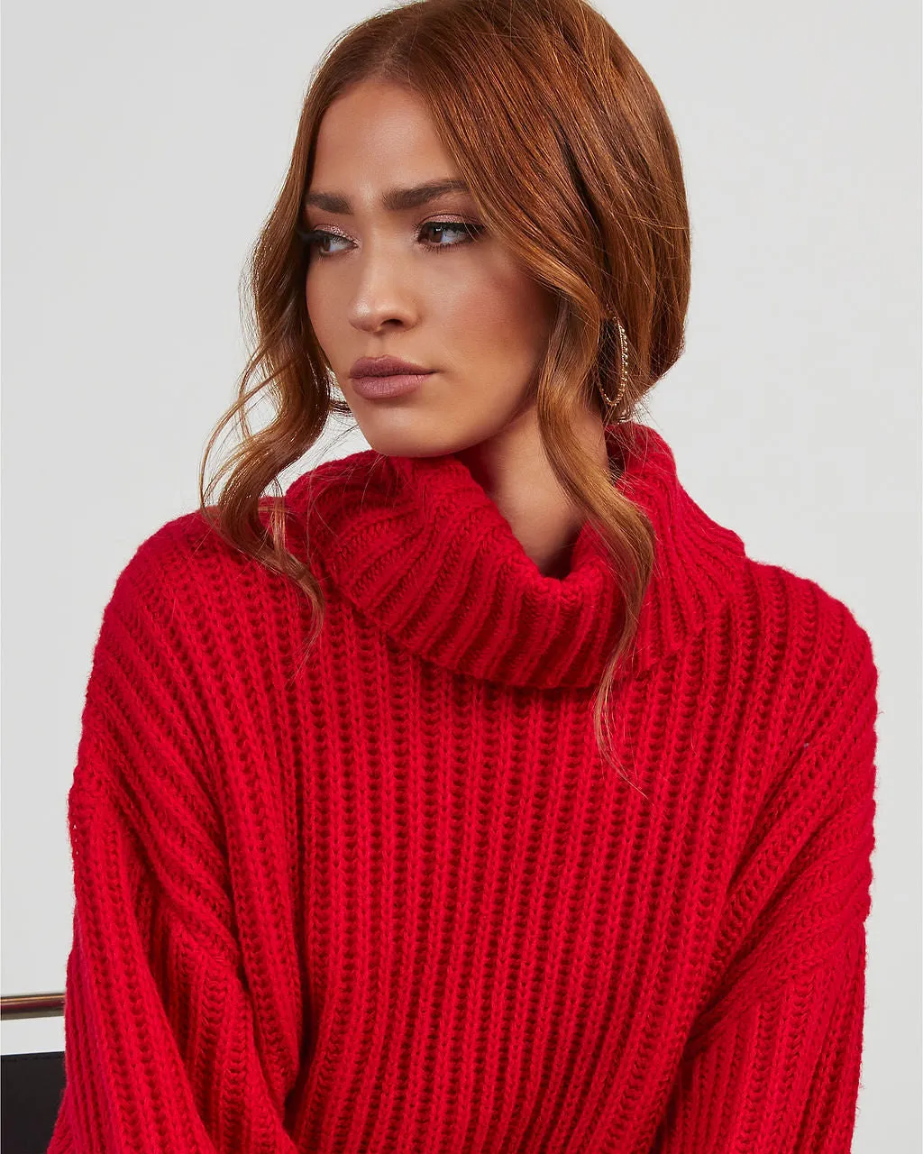 Milligan Oversized Turtleneck Sweater