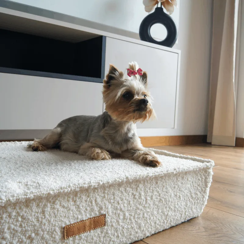 MISSOGNO Prestige Orthopaedic Boucle Rectangle Dog Bed