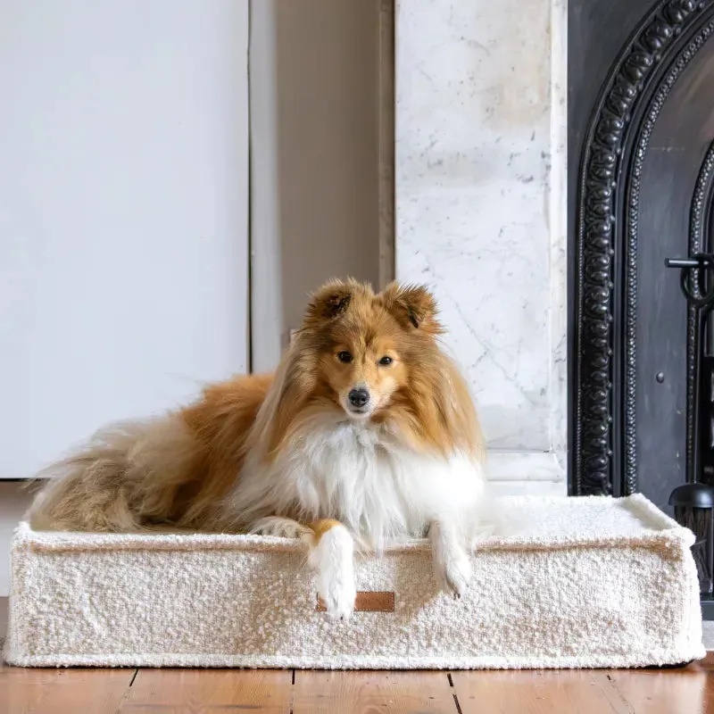 MISSOGNO Prestige Orthopaedic Boucle Rectangle Dog Bed