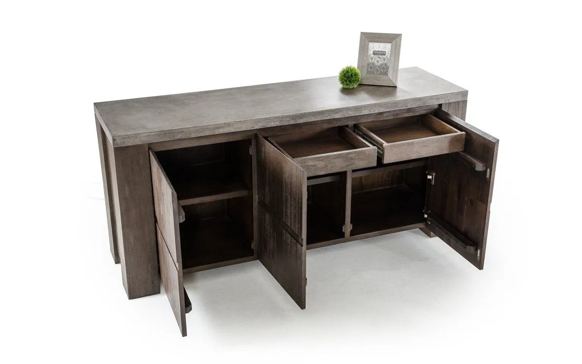 Modrest Urban Modern Concrete Top Buffet