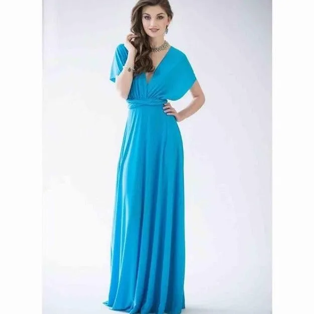 Multiway Wrap Maxi Gown