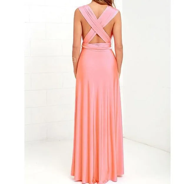 Multiway Wrap Maxi Gown