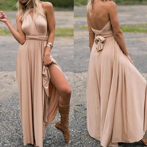 Multiway Wrap Maxi Gown