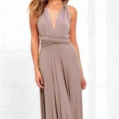 Multiway Wrap Maxi Gown