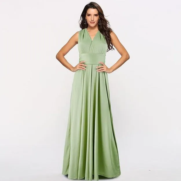 Multiway Wrap Maxi Gown