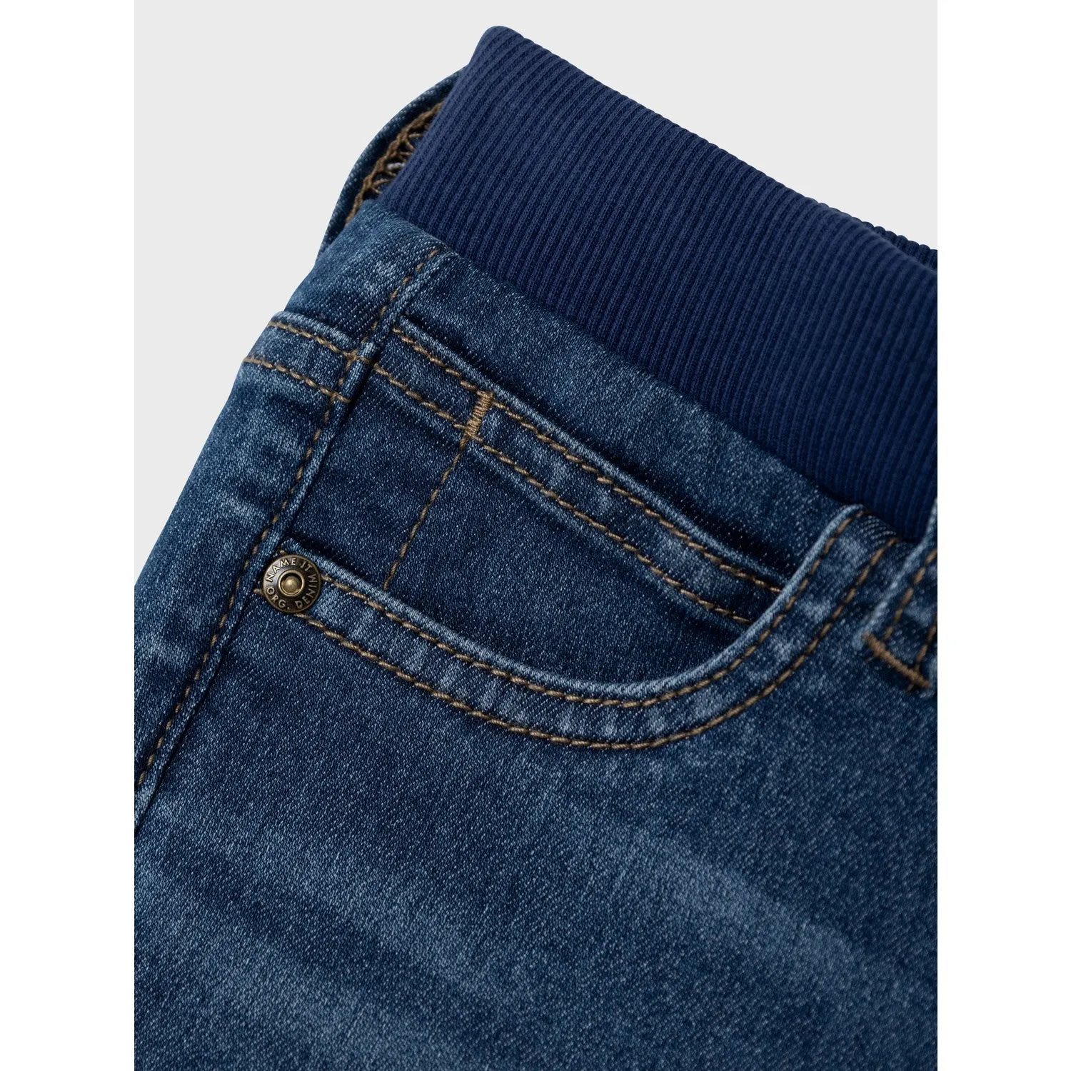 Name It Dark Blue Denim Ben Round Jeans