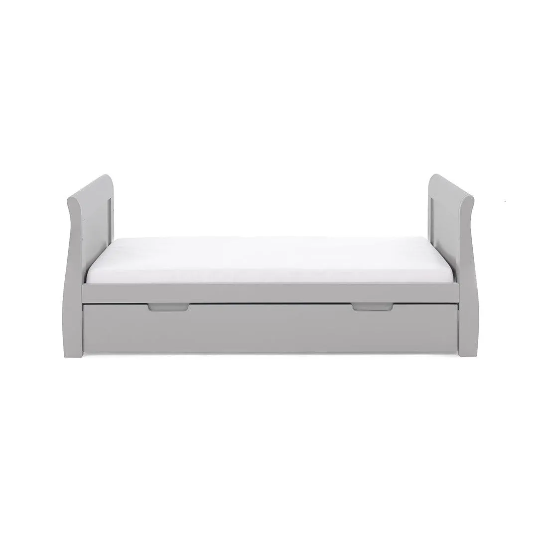 Obaby Stamford Classic Cot Bed - Warm Grey