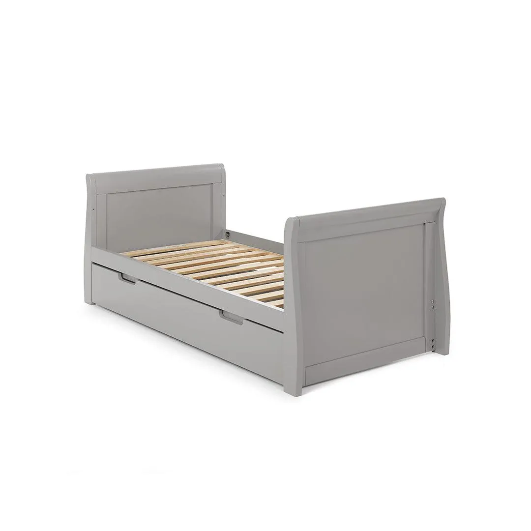 Obaby Stamford Classic Cot Bed - Warm Grey