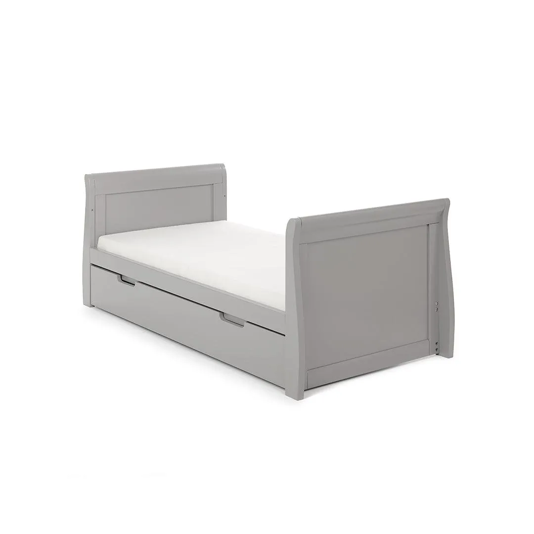 Obaby Stamford Classic Cot Bed - Warm Grey