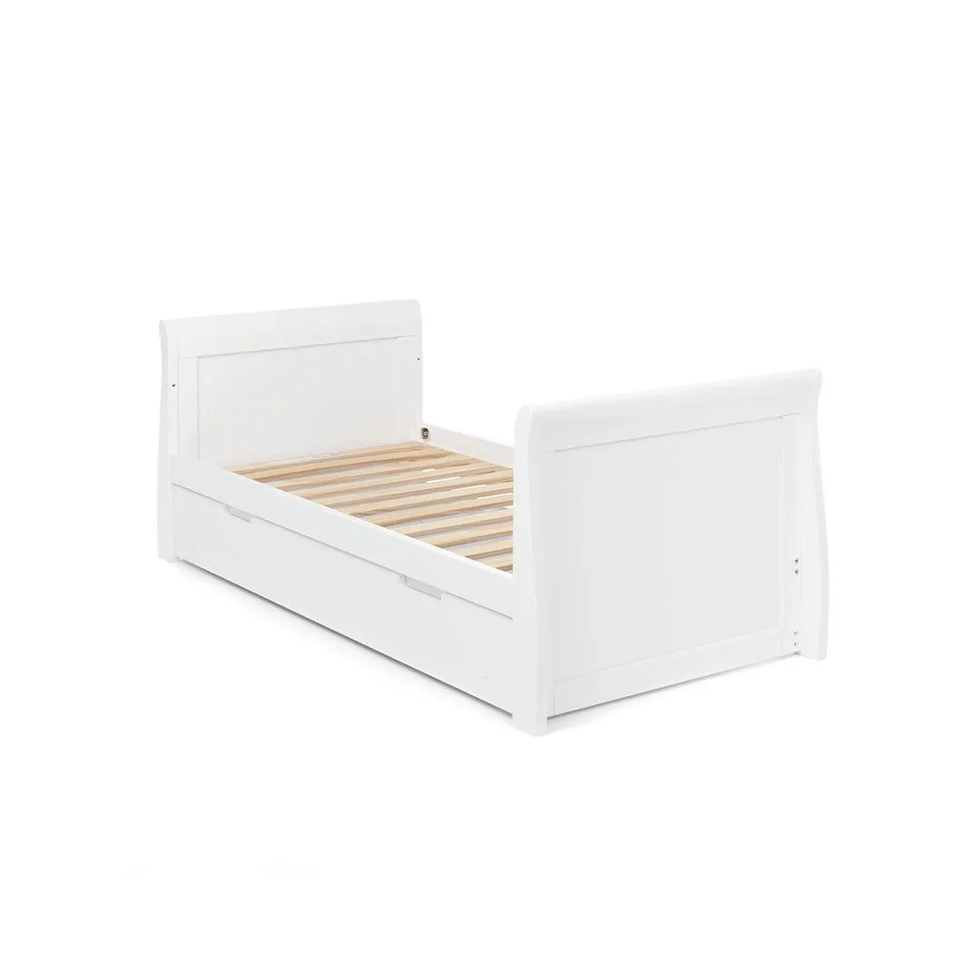 Obaby Stamford Classic Cot Bed - White