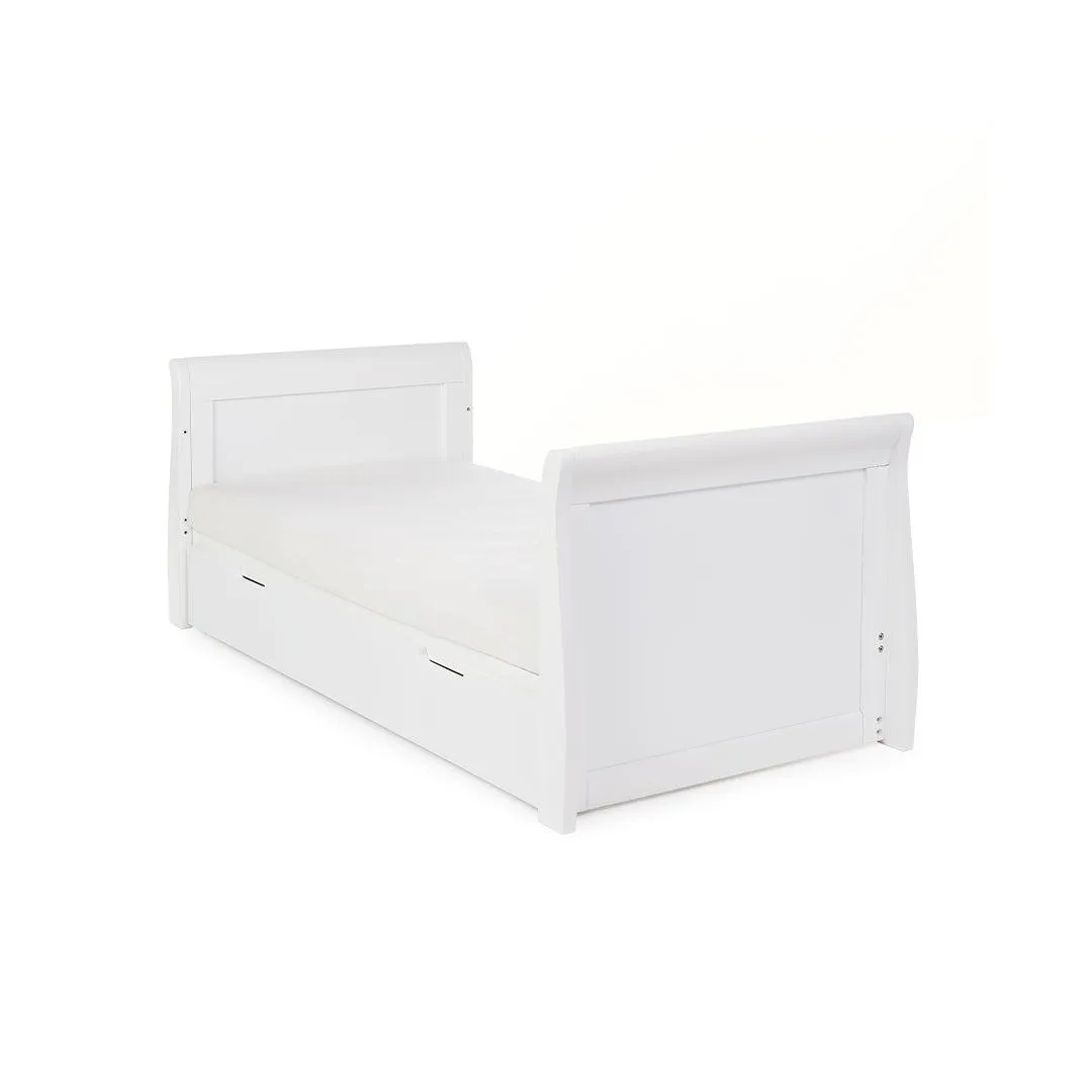 Obaby Stamford Classic Cot Bed - White