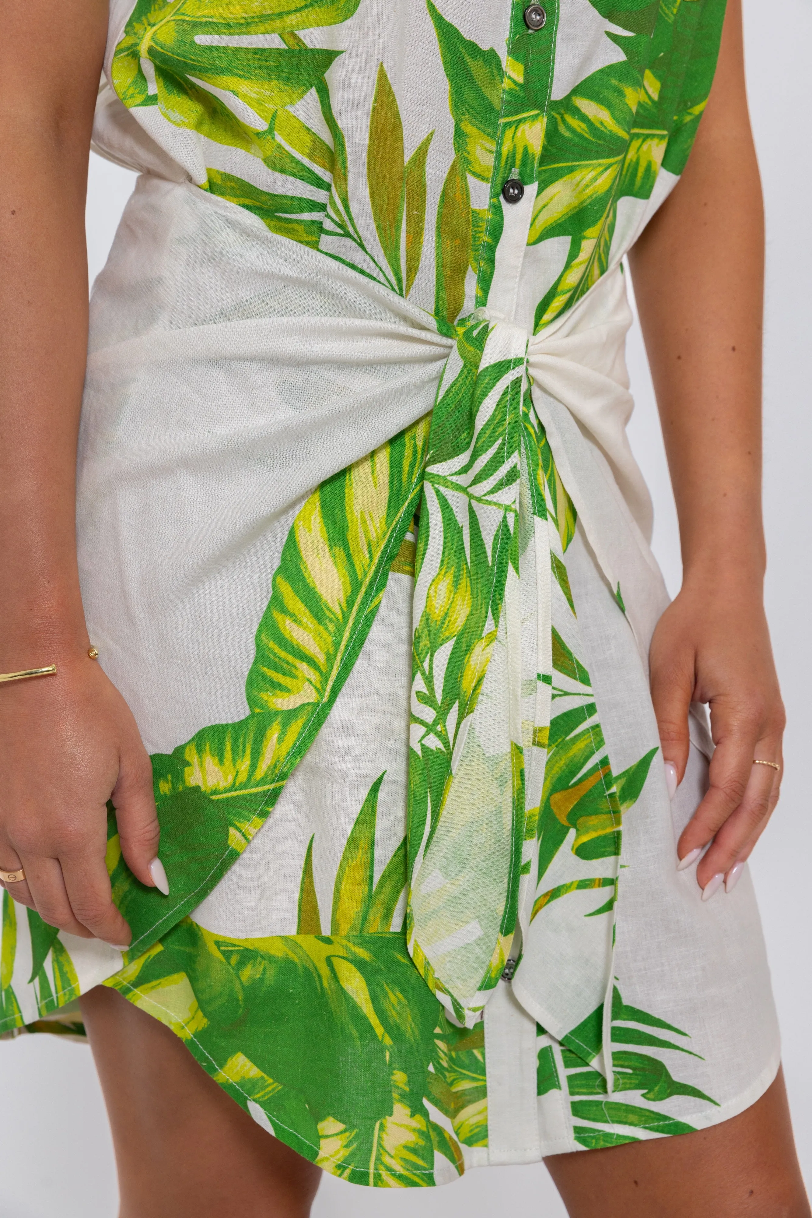 Palm Martin Wrap Dress