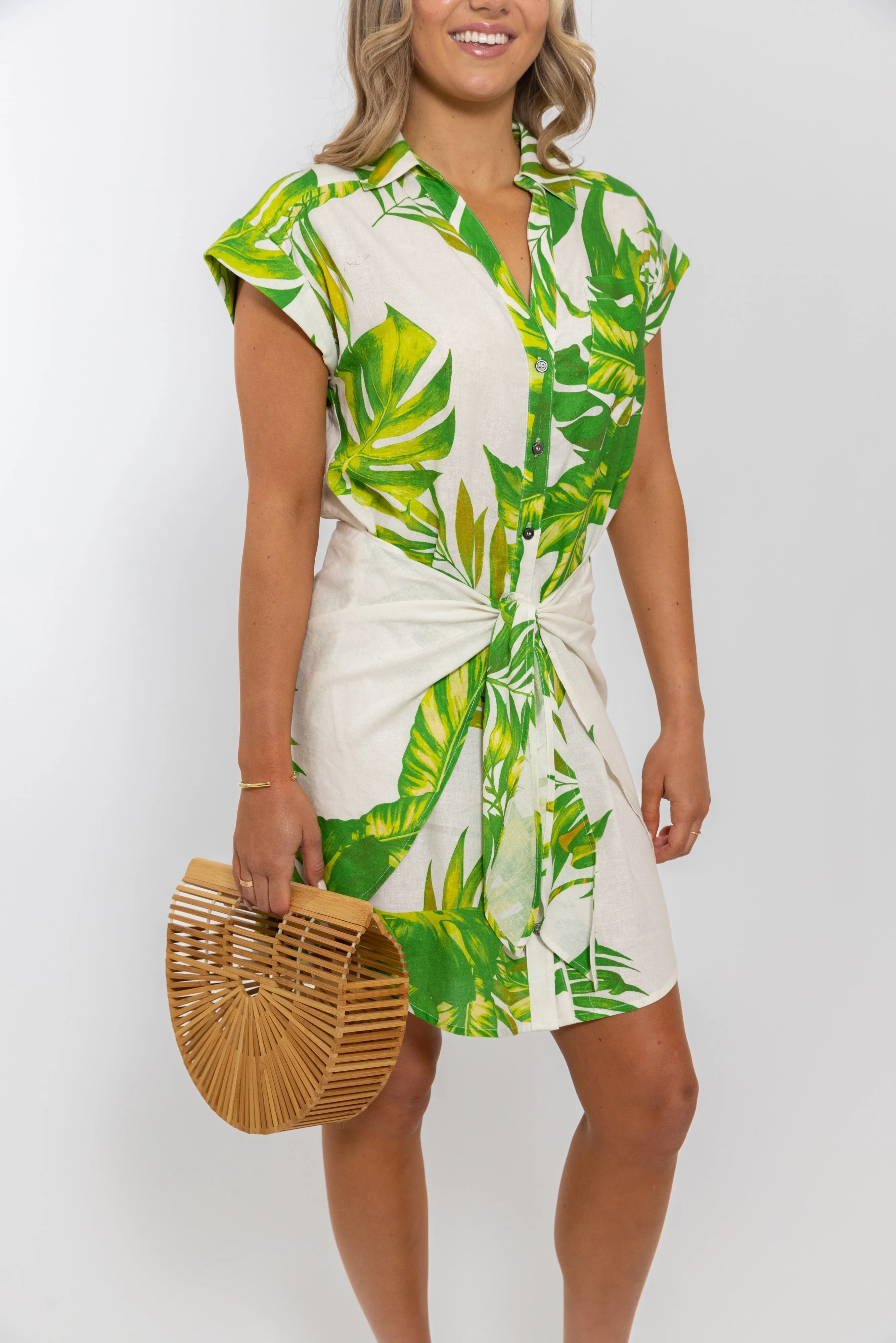 Palm Martin Wrap Dress